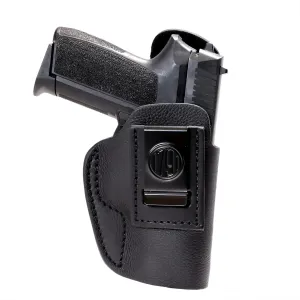 1791 GUNLEATHER P320c Premium Leather Holster - Soft & Comfortable IWB CCW Holster - Right Handed - fits HK VP9sk, P2000, 45c, SIG P320c, P229c and Most compacts w. Rail