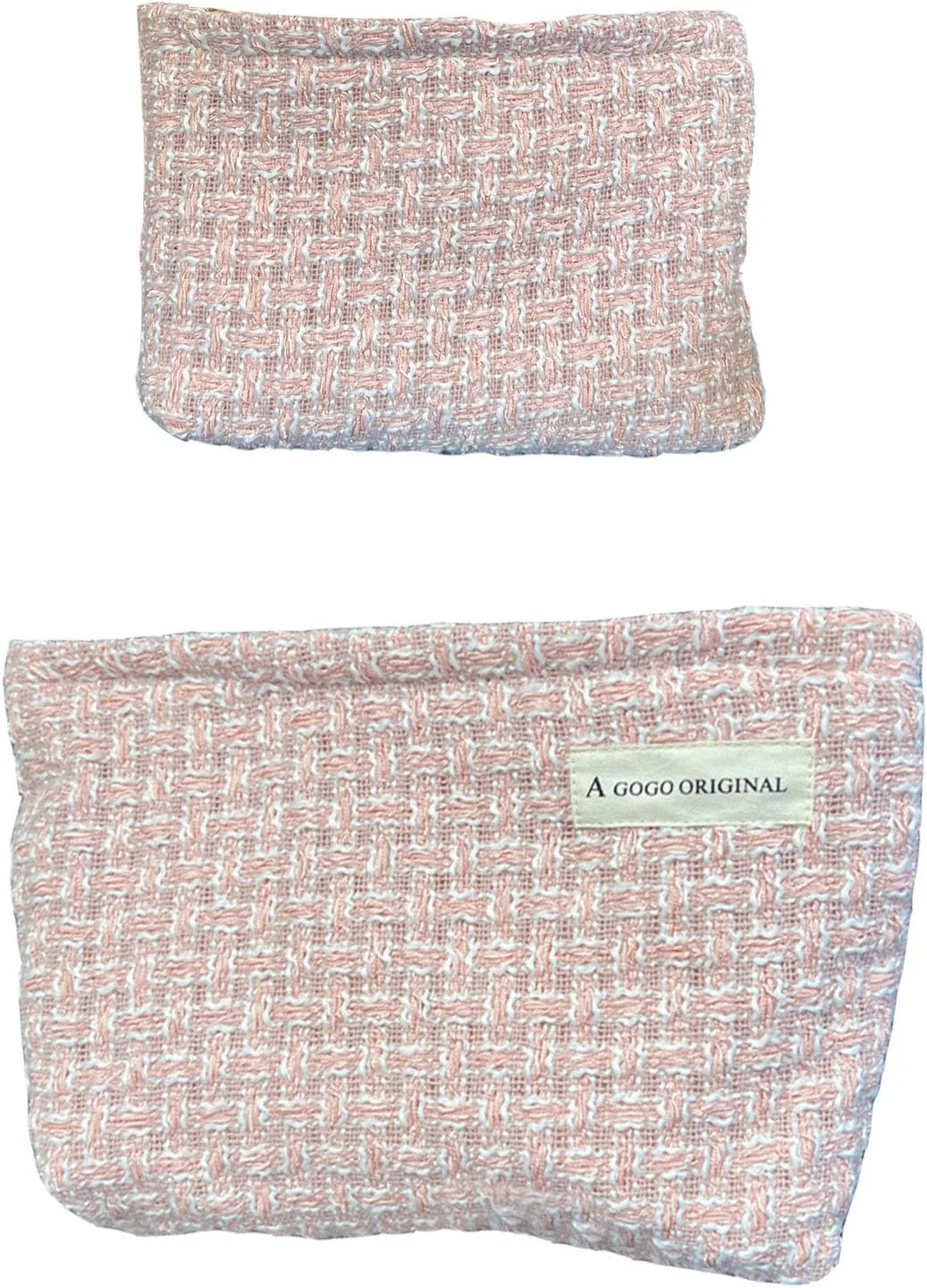 2 Pcs Makeup Bag for Women Large Capacity Cosmetic Bag Set Travel Toiletry Bag Cute Makeup Pouch for Purse Portable Organizer Travel Accessories