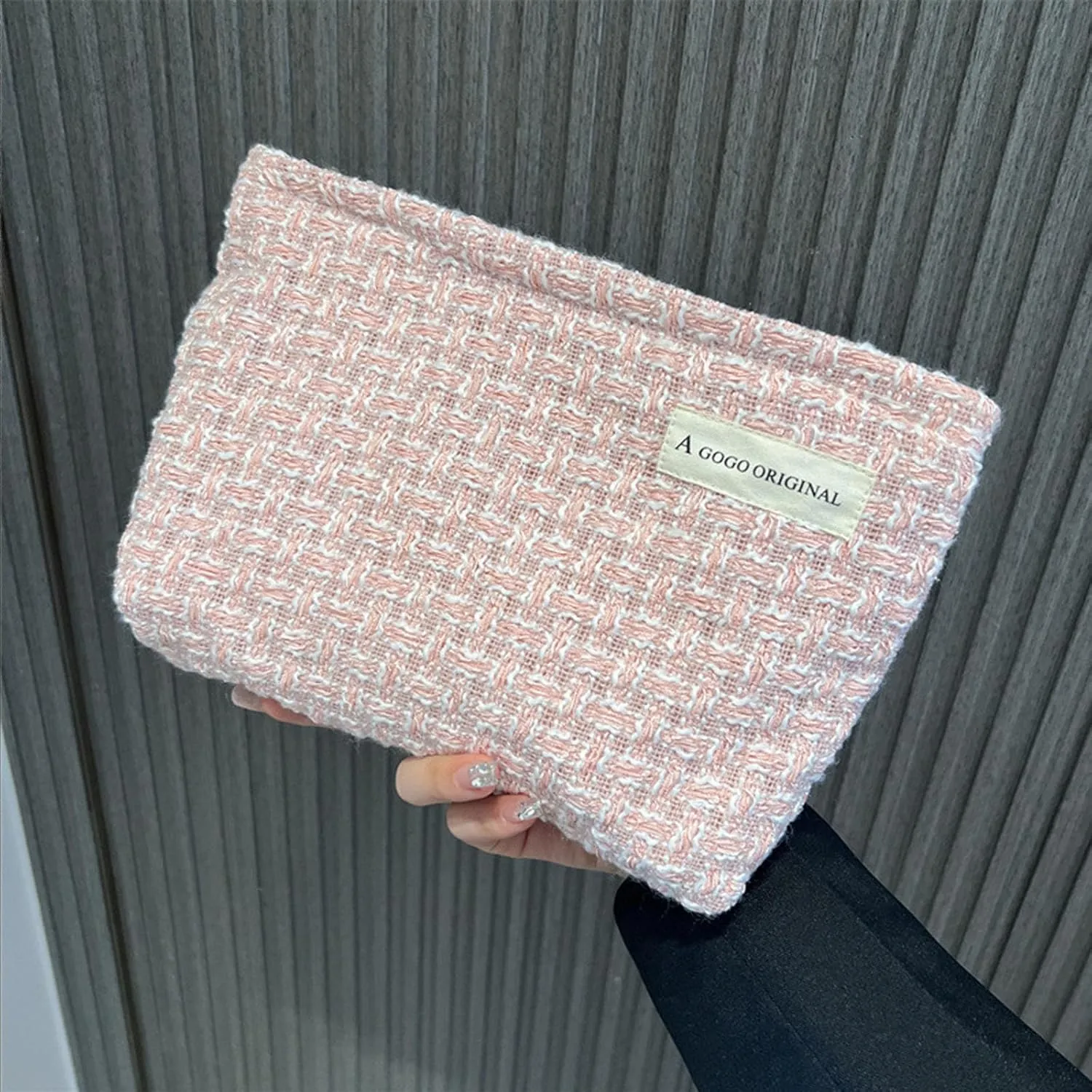 2 Pcs Makeup Bag for Women Large Capacity Cosmetic Bag Set Travel Toiletry Bag Cute Makeup Pouch for Purse Portable Organizer Travel Accessories