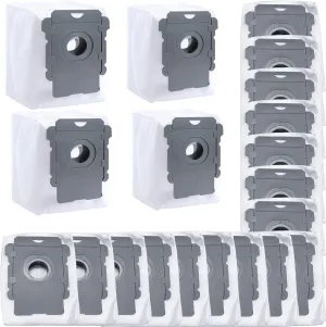 20 pack Replacement Vacuum Bags Compatible with i7, i7 , i8, i8 , i3, i3 , i4, i4 , i1 , i6, i6 , j7, j7 , s9, s9 Plus Bags Bulk Bin Bags Automatic Dirt Disposal Bags