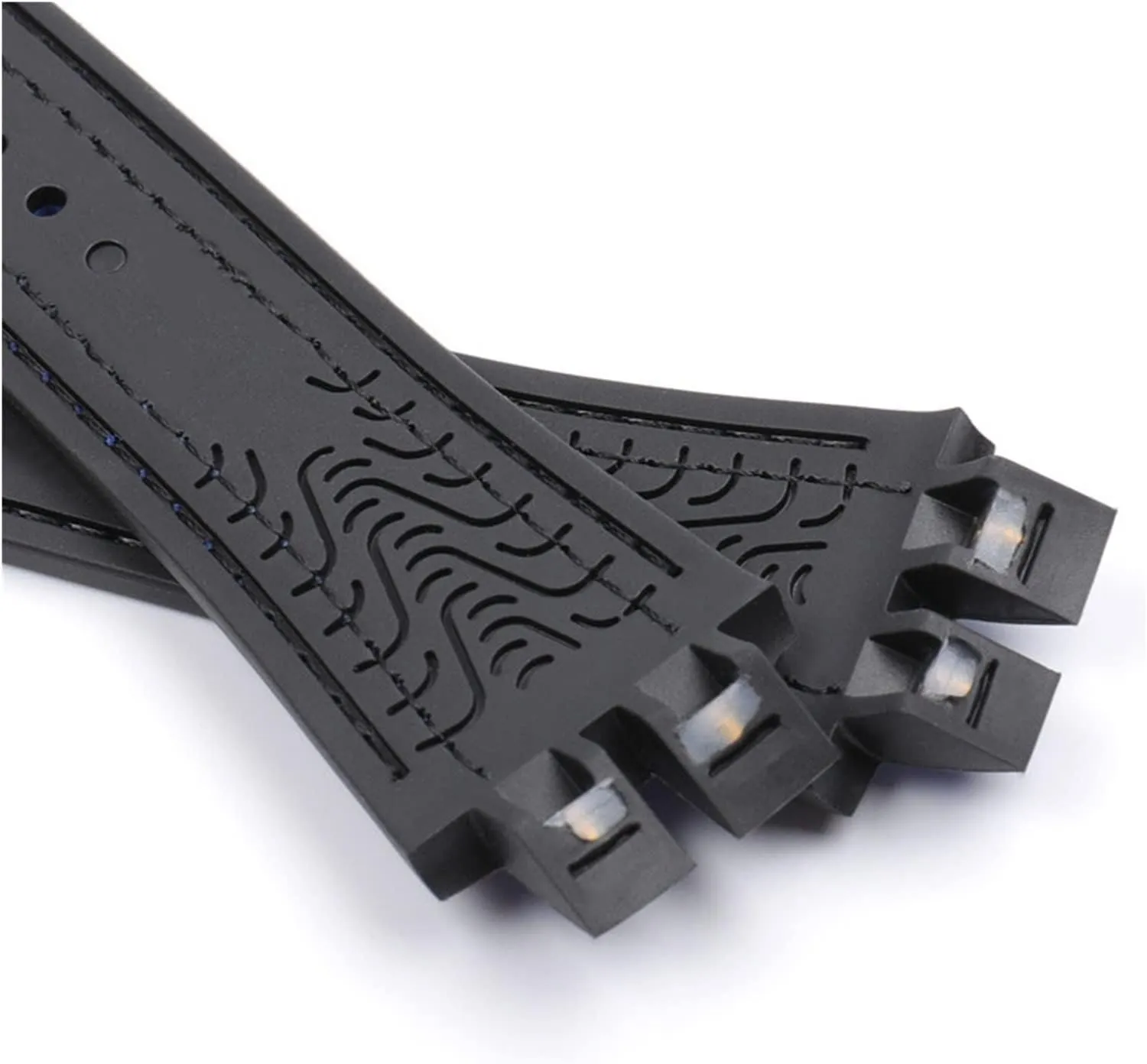 28mm Leather Rubber Silicone Watchband For Roger For Dubuis For EXCALIBUR Series Watch Strap Pin Buckle watch band