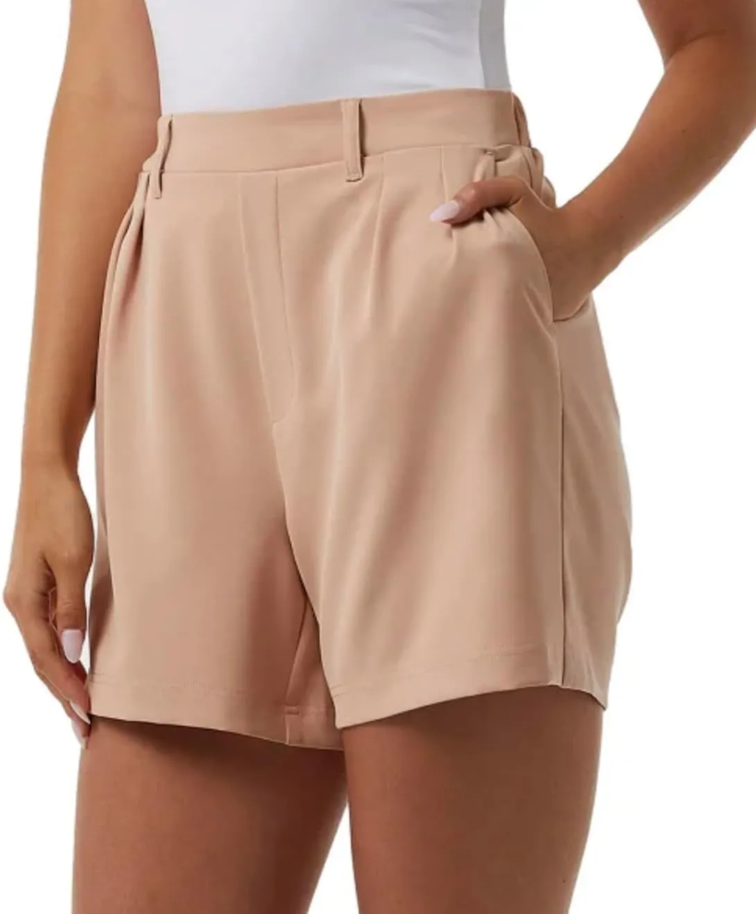 32 Degrees Women Pleated Short