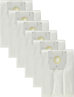 6-Pack Premium Type H Bags for Simplicity, Riccar, The Bank Vault Canister Vacuum Cleaners