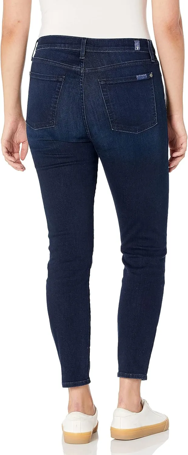 7 For All Mankind Women's Ankle Skinny High Rise Jeans