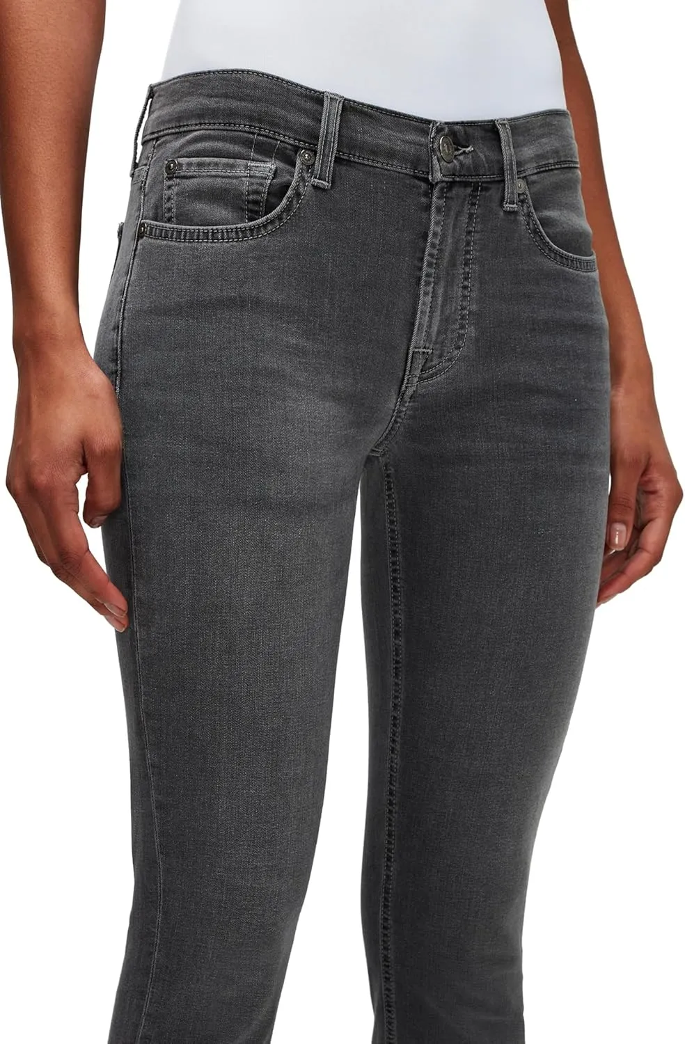 7 For All Mankind Women's Ankle Skinny Jeans