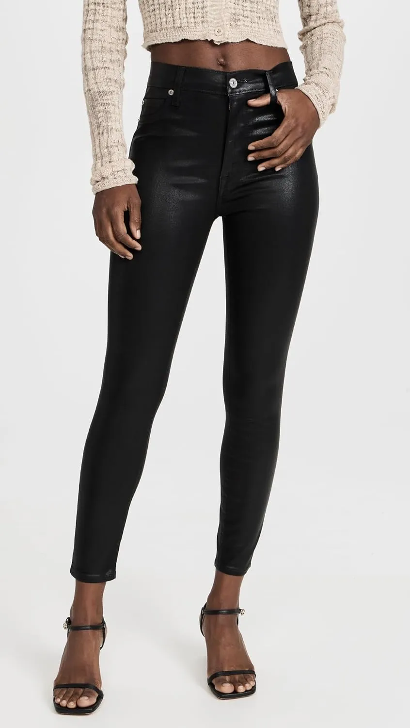 7 For All Mankind Women's High-Waisted Ankle-Skinny Jeans