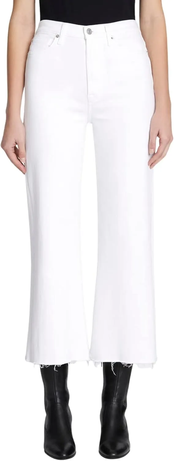 7 For All Mankind Women's Ultra High-Rise Cropped Jo in Luxe Vintage Soleil