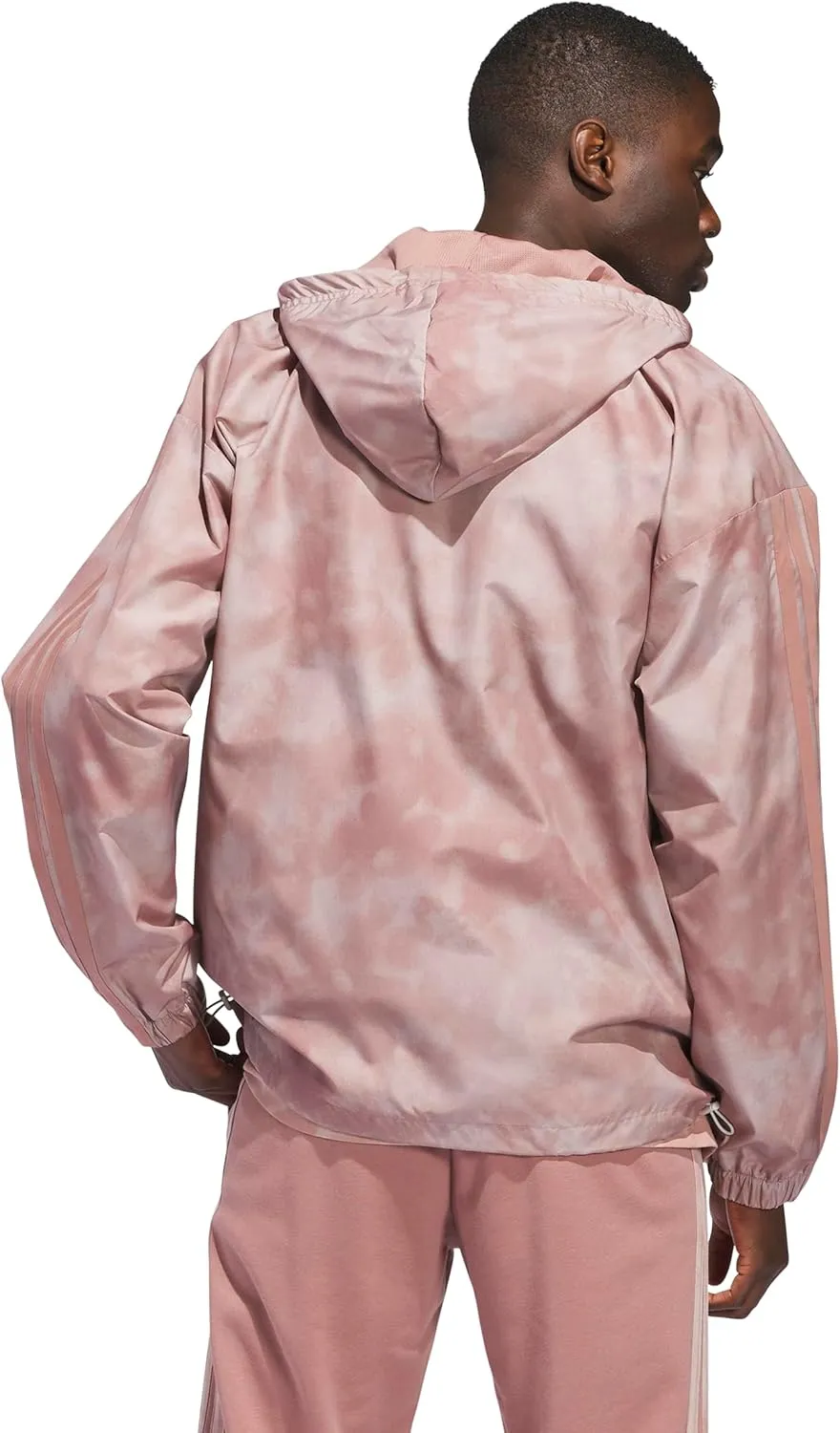 adidas Men's Essentials All Over Printed Woven Jacket