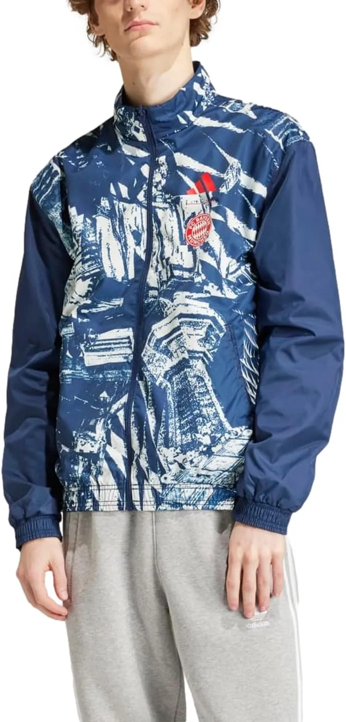 adidas Men's Fc Bayern Muenchen Anthem Jacket