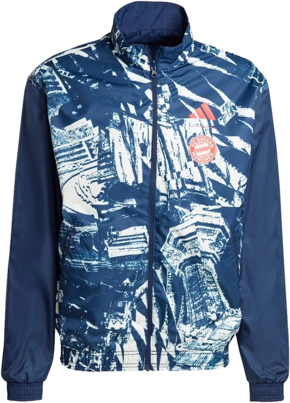 adidas Men's Fc Bayern Muenchen Anthem Jacket
