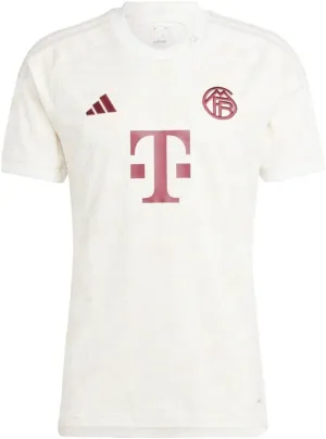 adidas Men's Soccer Bayern Munich 23/24 Third Jersey - 100% Recycled Polyester, AEROREADY, FC Bayern Woven Crest