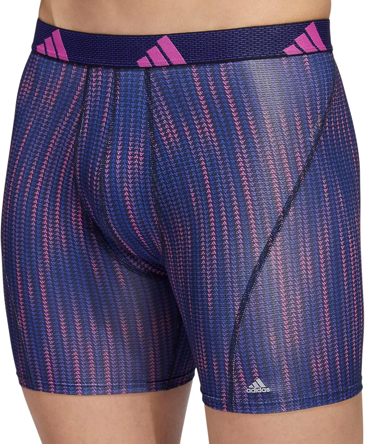 adidas Men's Sport Performance Mesh Boxer Brief Underwear (3-Pack)