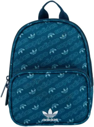 adidas Originals Women's Santiago Mini Backpack, Forum Monogram Legend Marine, ONE SIZE
