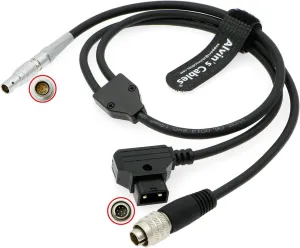 Alvin’s Cables CAM 7 Pin to Hirose 8 Pin   D-Tap Cable for ARRI RIA-1| cforce RF Motor for Sony F5| F55| Venice Remote Compatible with K2.0047268