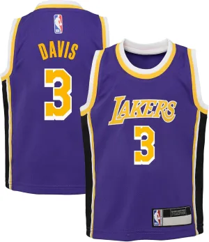 Anthony Davis Los Angeles Lakers Purple #3 Kids 4-7 Alternate Swingman Jersey