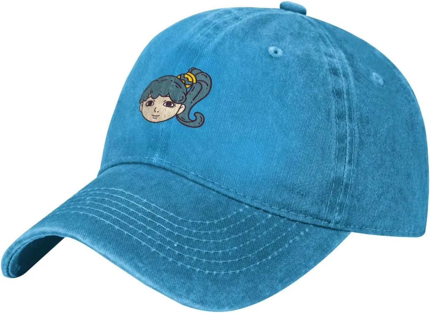 Aquarius Character Horoscope Baseball Cap for Men Women Adjustable Vintage Washed Cotton Dad Hat