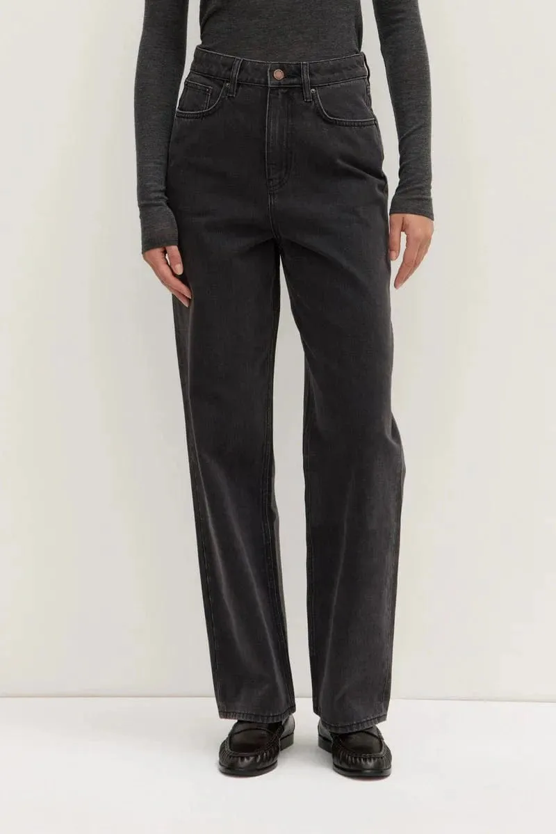 Assembly Label | Vintage Jean Straight - Black