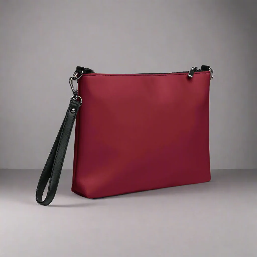 Avid London Burgundy - Crossbody Bag