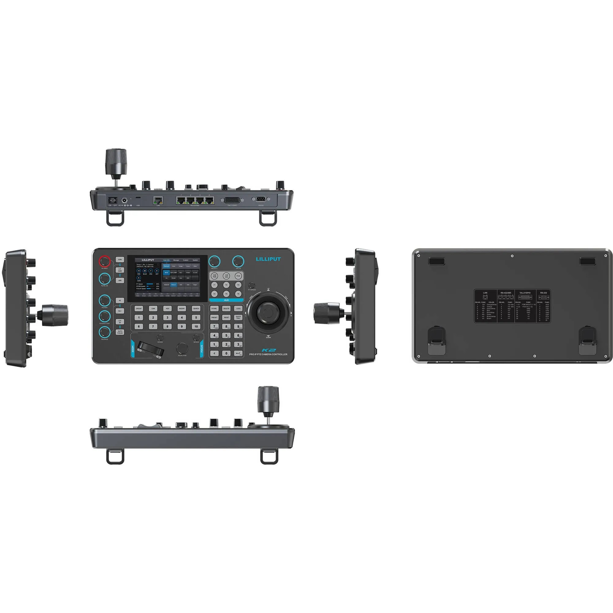AVMATRIX K2-N Touchscreen PTZ Camera Joystick Controller