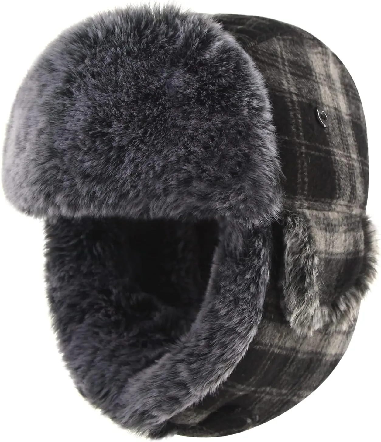 Baby Toddler Trapper Hat Kids Adjustable Ushanka Waterproof Winter Aviator Hat for Boys 1T-8T