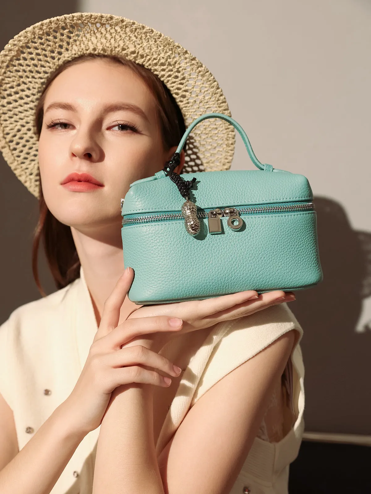 Bag Travel Mini Sale-priced Cosmetic Extensive catalogue Leather
