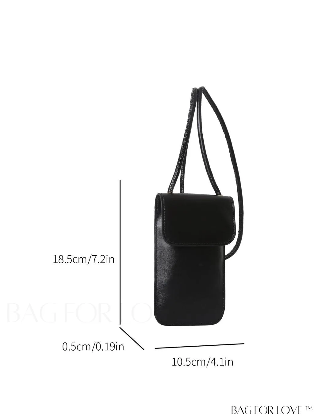 BagForLove - Metallic PU Mini Square Flap Bag: Sleek & Fashionable
