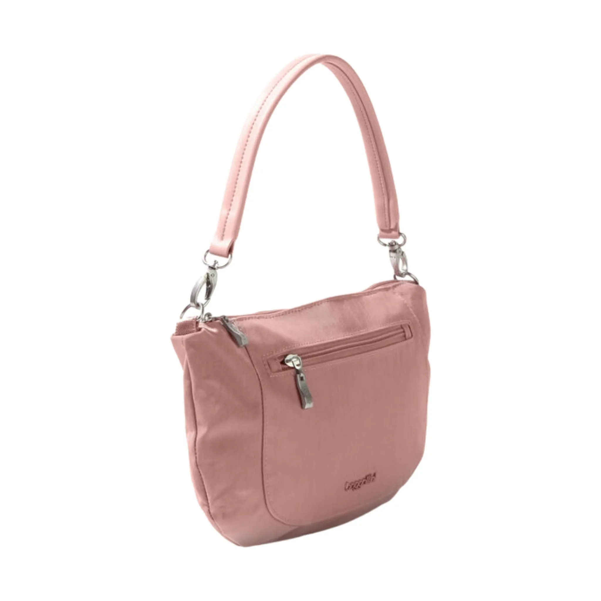 Baggallini Modern Everywhere Half Moon Crossbody - Woodrose