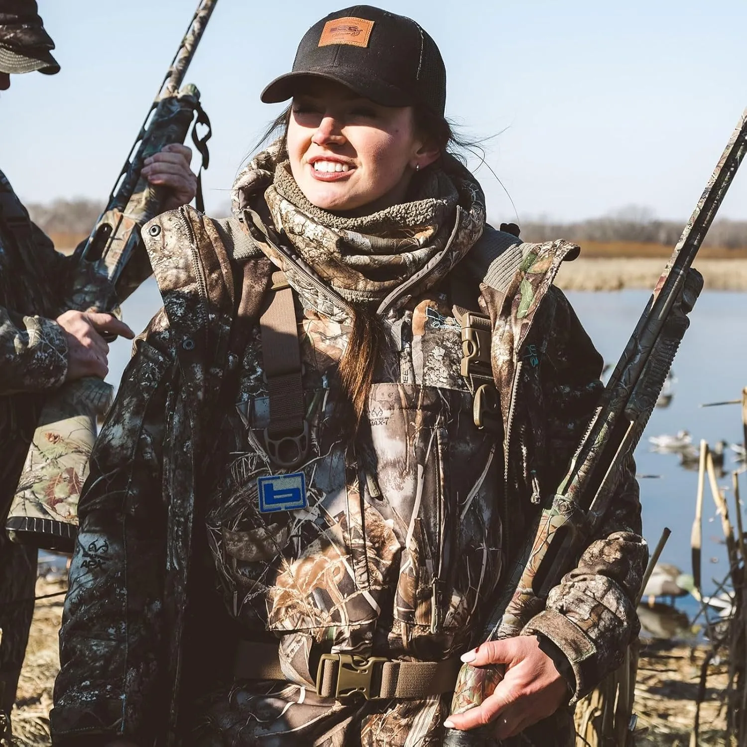 Banded Double Layer Neck Gaiter