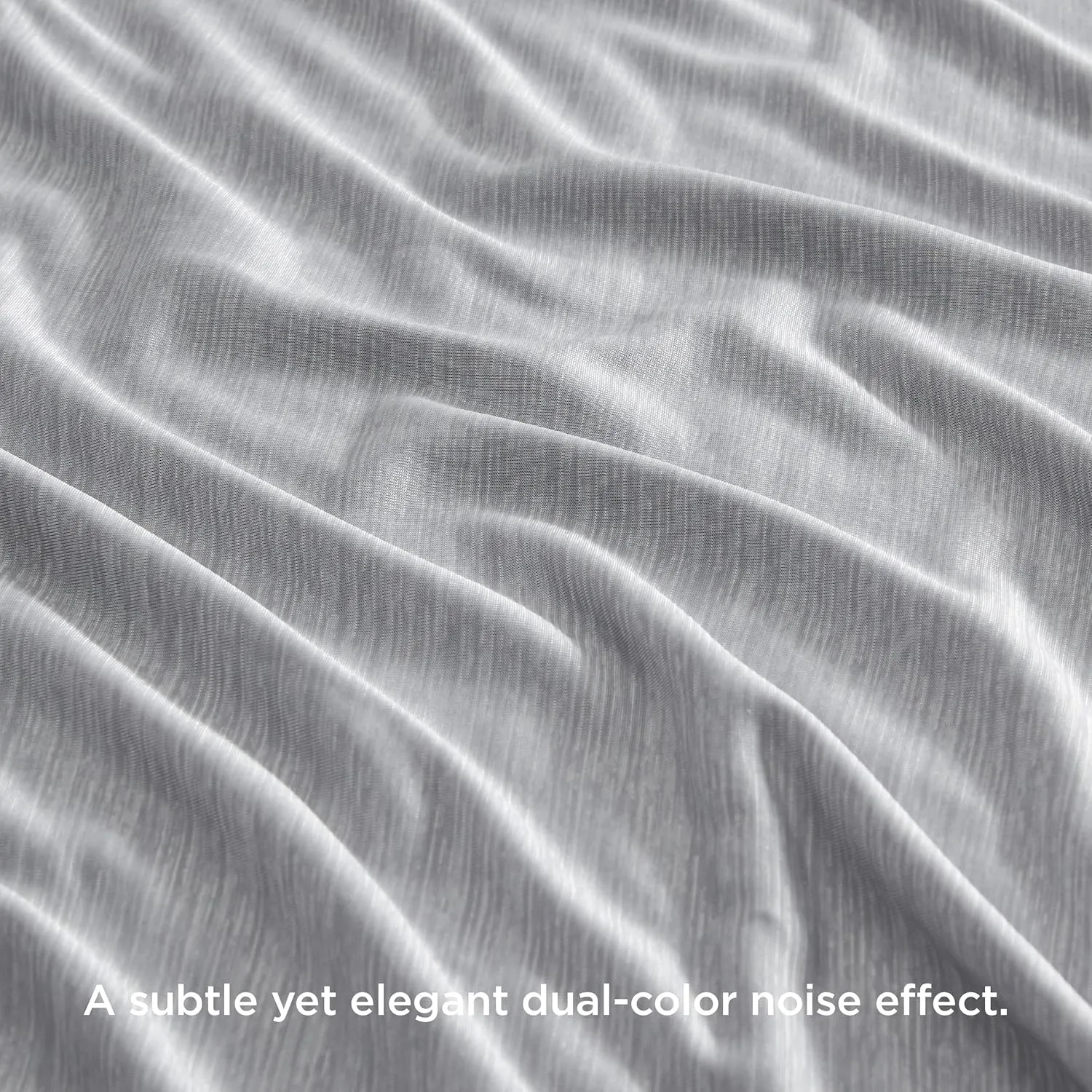 Bedsure Light Grey Cooling Blanket Queen Size for Hot Sleepers - Spring Summer Blanket for Queen Size Bed with Rayon Derived from Bamboo, Ice Cool Cold Arc-Chill Thin Summer Bedding Essentials, 90x90