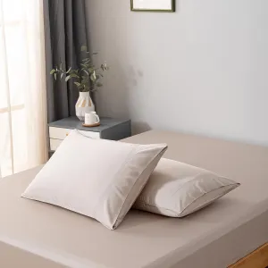 Bella Coterie | Luxury Bamboo King Size Pillowcase Set | 100% Organically Grown Bamboo Viscose | Ultra Soft | Cooling | 2 Pcs [Dune]