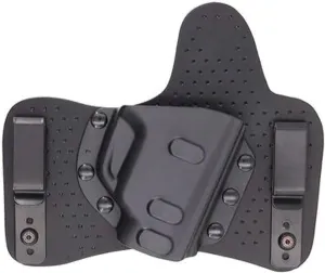 Beretta 80X 2 Clip IWB Holster | Durable Shockproof Scratch-Resistant Concealed Carry Pistol Holster with Genuine Leather Backing | Compatible with Red Dot