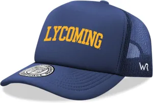 BH Fashion Company Lycoming College Warriors LC Trucker Mesh Snapback Game Day Hat Navy Blue