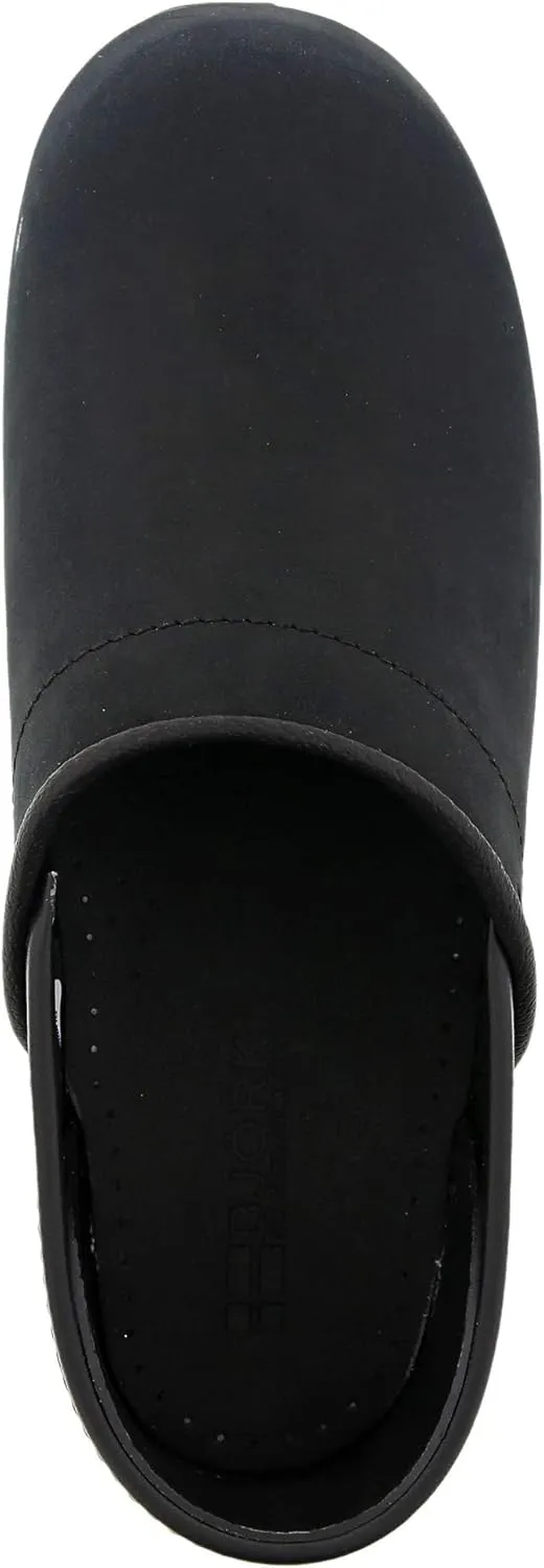 BJORK Swedish Comfort Women's Professional Leather Clogs