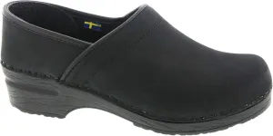 BJORK Swedish Comfort Women's Professional Leather Clogs