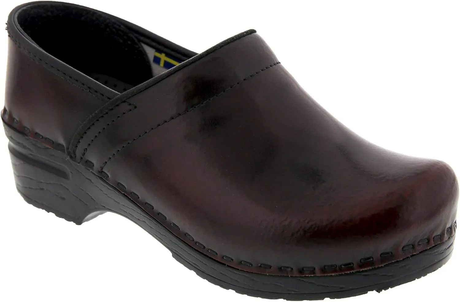 BJORK Swedish Comfort Women's Professional Leather Clogs
