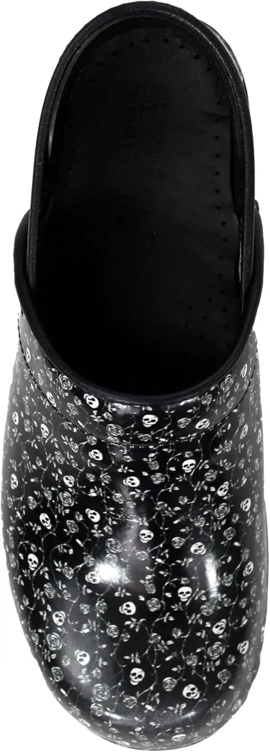 BJORK Swedish Comfort Women's Professional Printed Leather Clogs