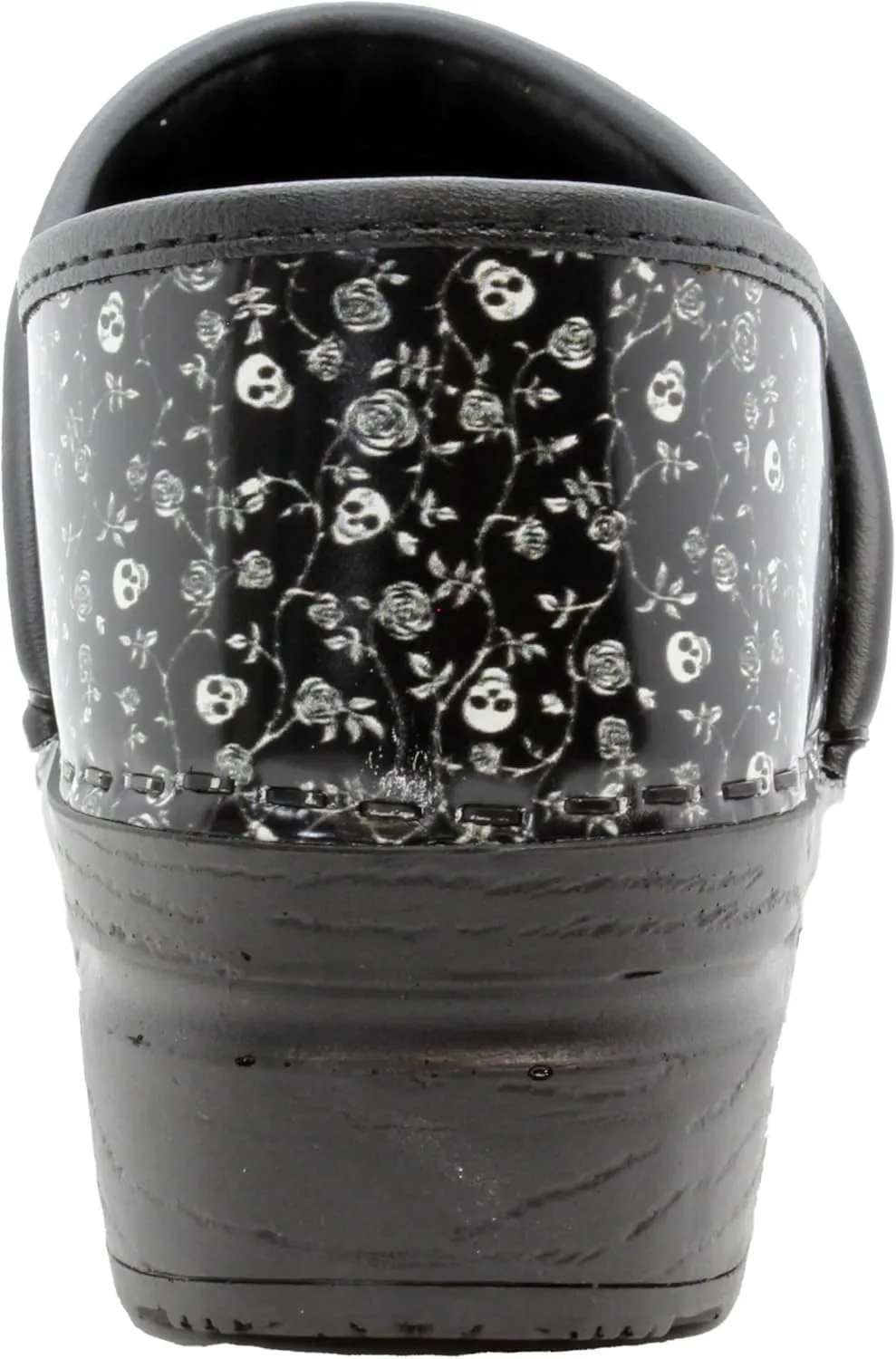 BJORK Swedish Comfort Women's Professional Printed Leather Clogs