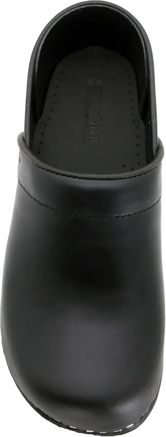 Bjork Women's Swedish Professional Leather Clogs