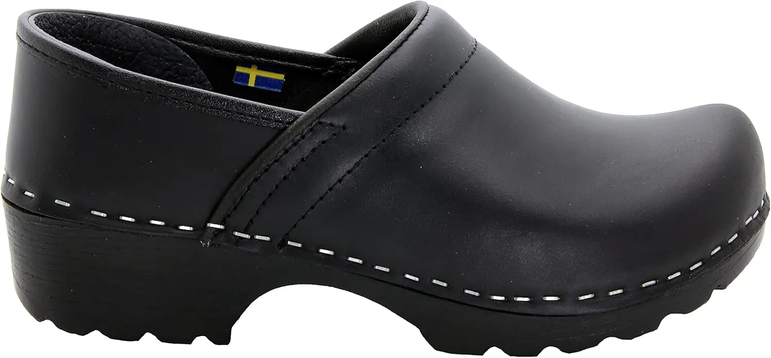 Bjork Women's Swedish Professional Leather Clogs