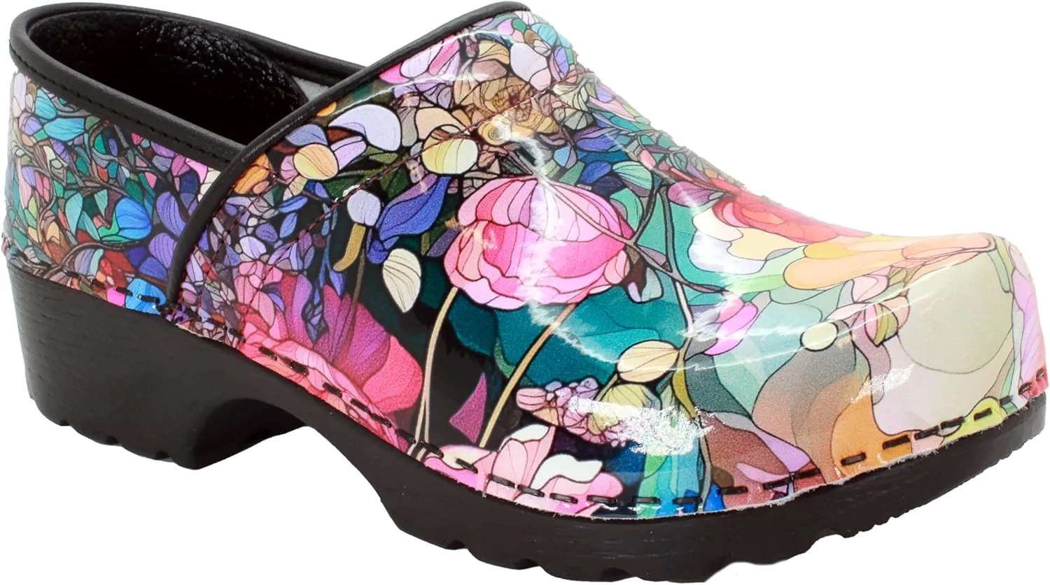 Bjork Women's Swedish Professional Leather Clogs