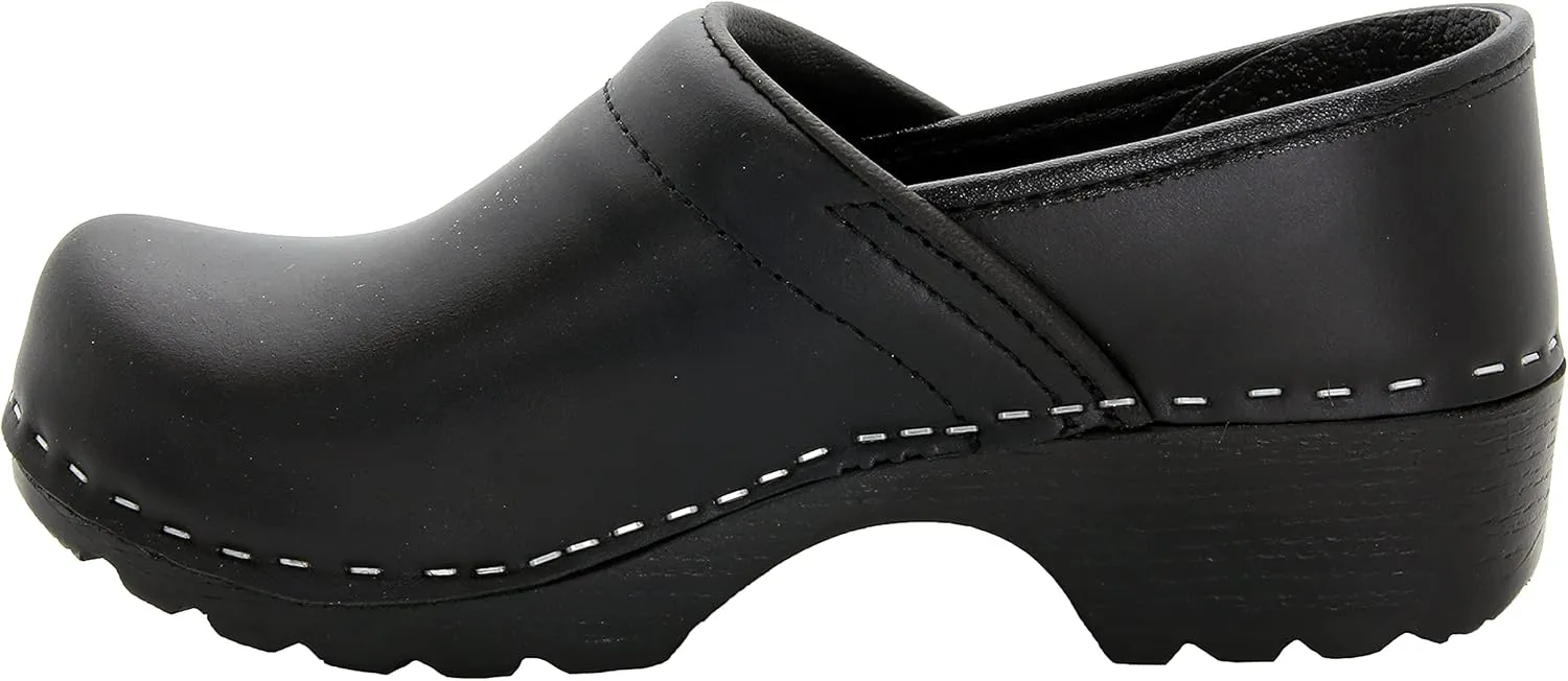 Bjork Women's Swedish Professional Leather Clogs