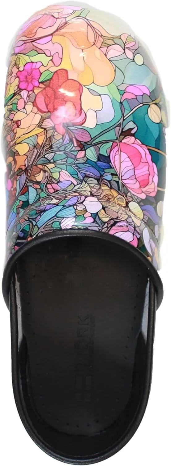 Bjork Women's Swedish Professional Leather Clogs