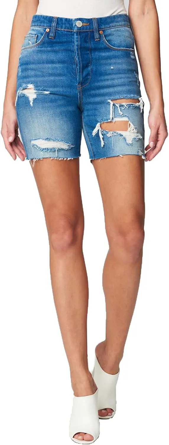 [BLANKNYC] Womens Luxury Clothing Denim Jean Shorts with Pockets, Always in Style, Fashionable & Comfortable, The Warren