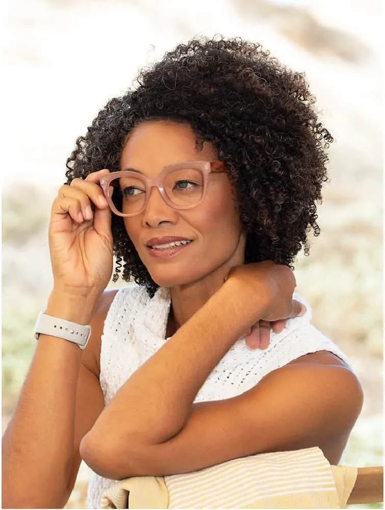 Blue Planet Cat Eye Glasses for Women and Men - Blue Light Blocking Glasses, Cat Eye Glasses Frames, Bluelight Blockers