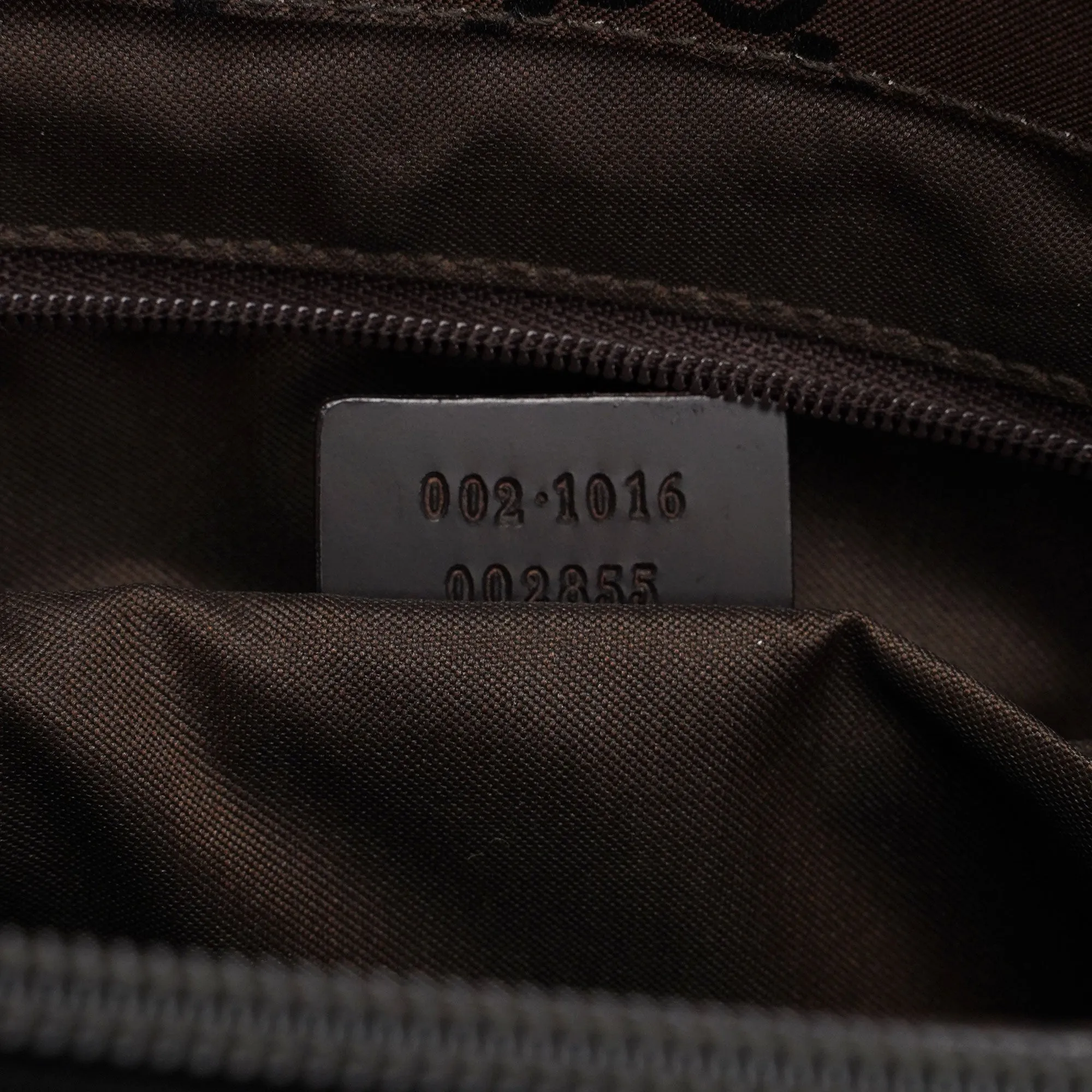 Brown GG Bamboo Tote