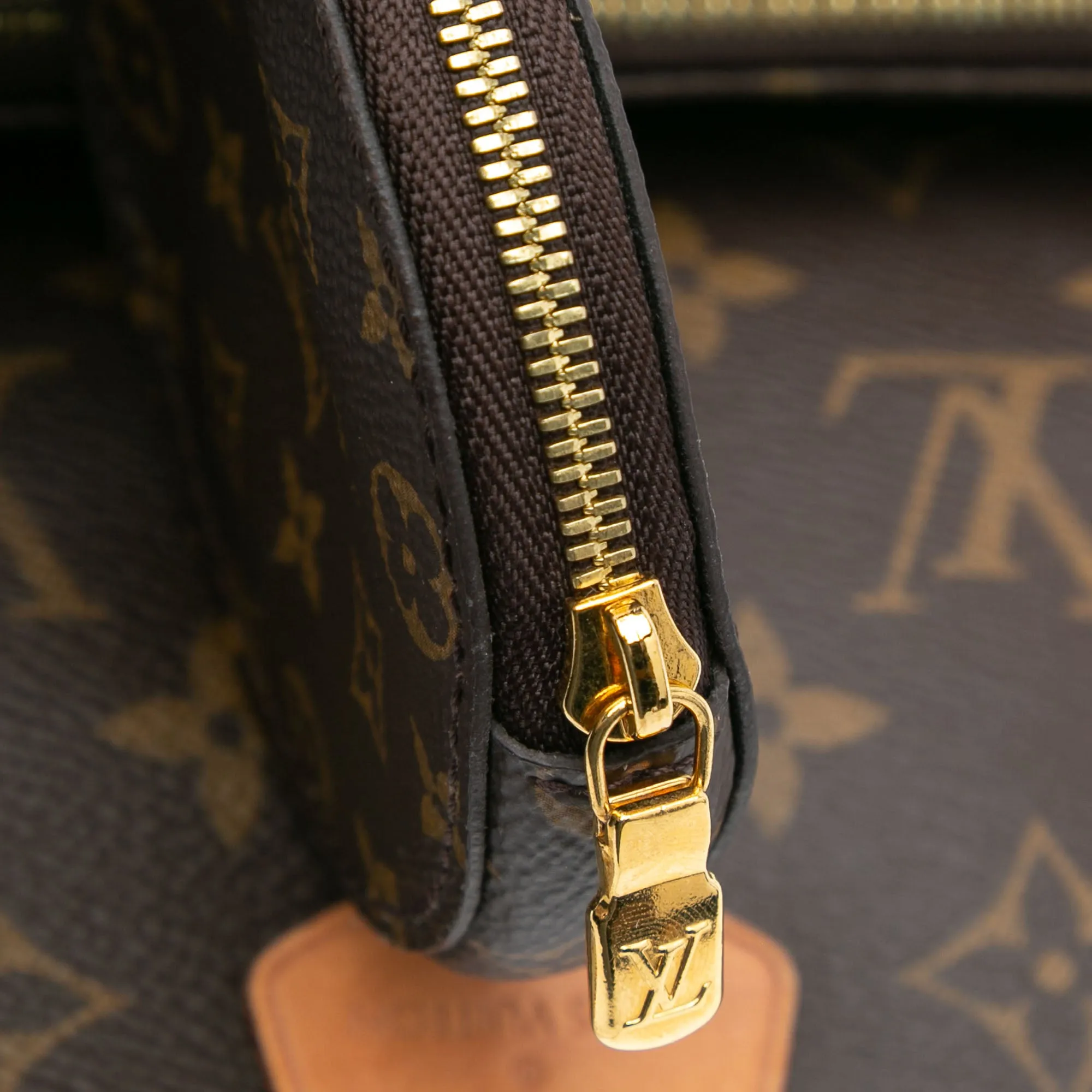 Brown Louis Vuitton Monogram Multi Pochette Accessoires Satchel