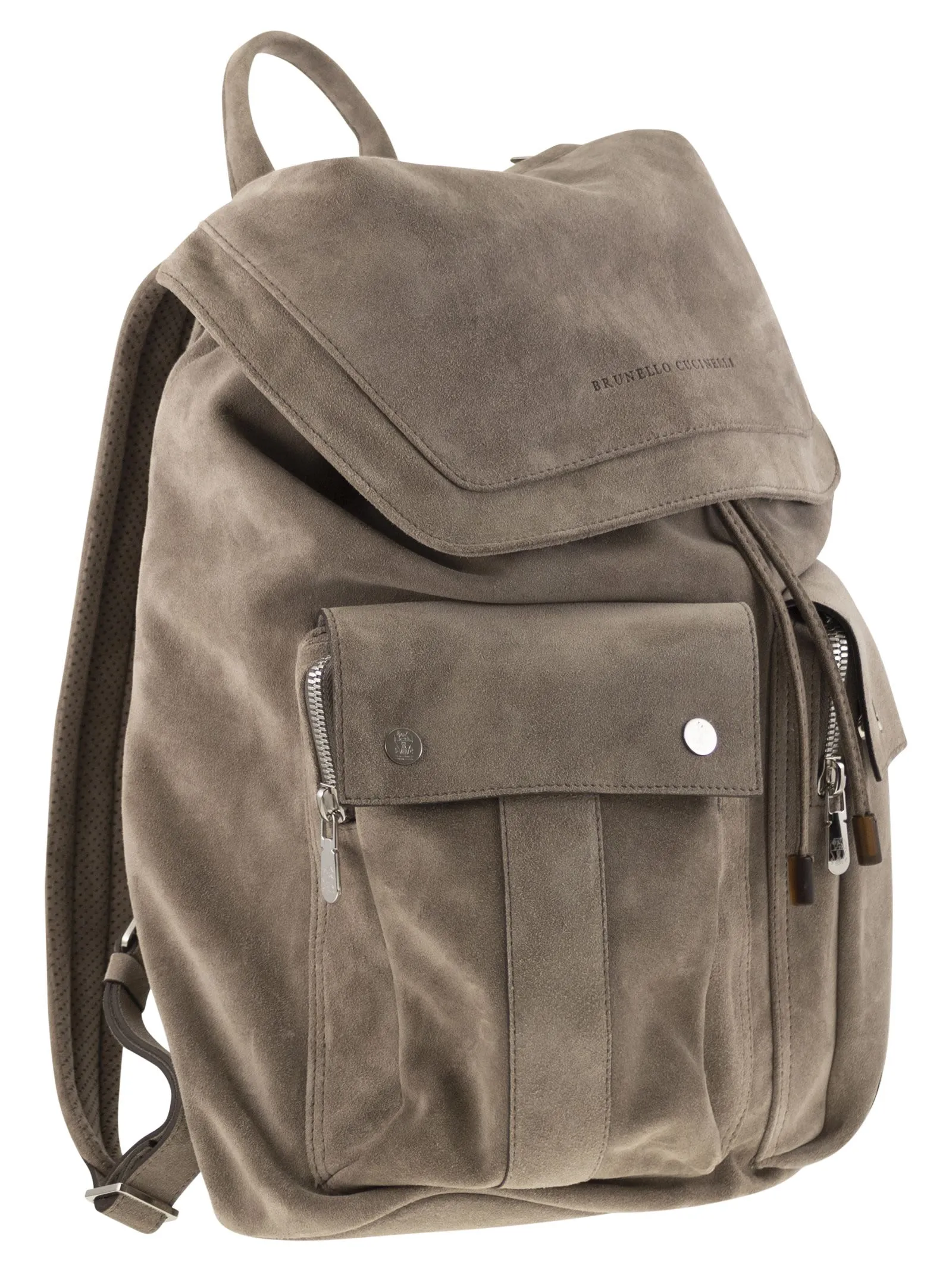 Brunello Cucinelli Suede Backpack