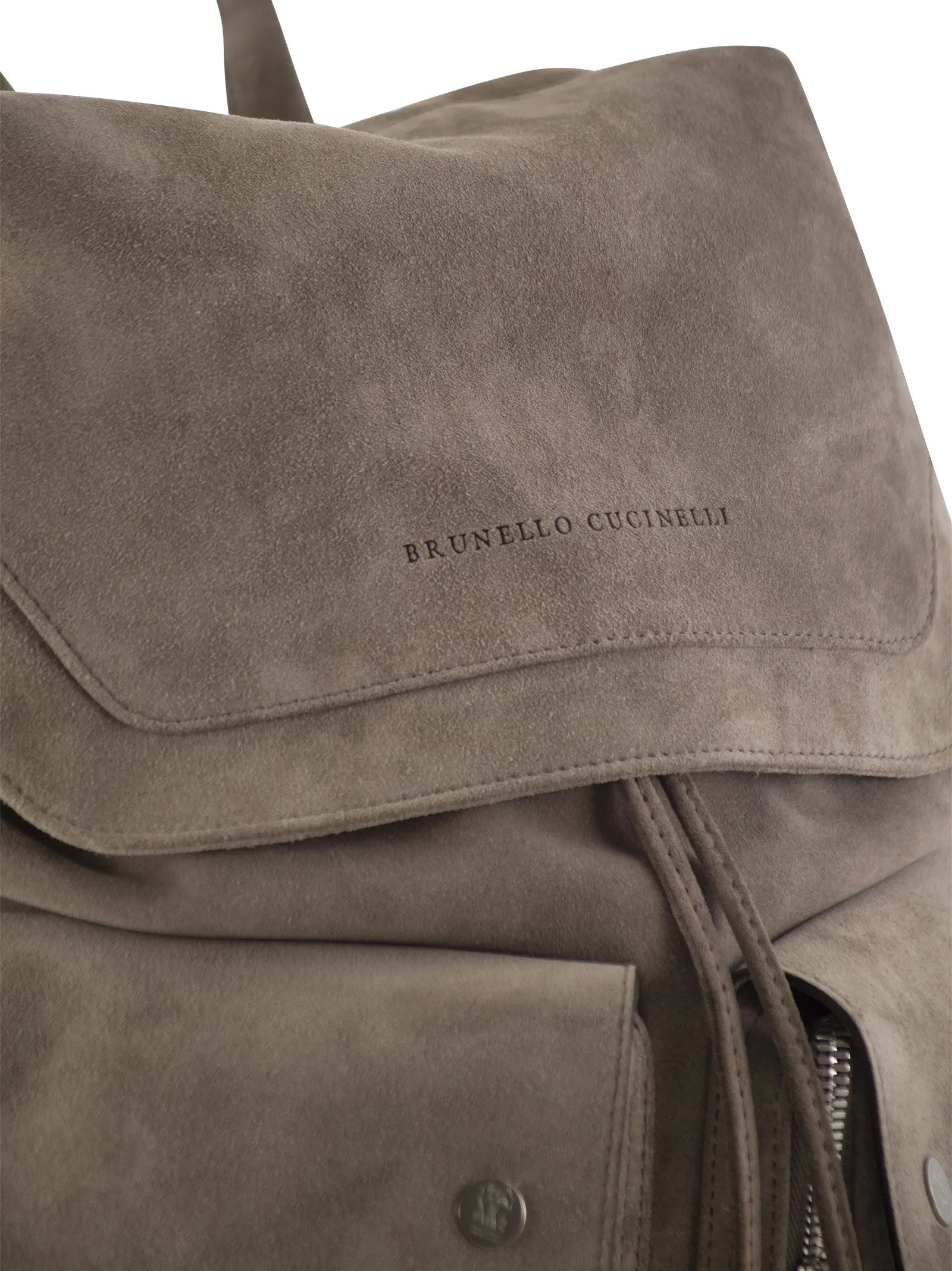 Brunello Cucinelli Suede Backpack
