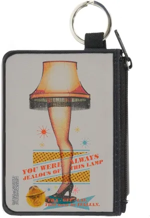 Buckle-Down Women's Canvas Coin Purse A Christmas Story, 4.25" x 3.25"