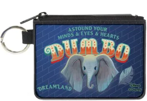 Buckle-Down Women's Standard Canvas Coin Purse Dumbo, 4.25" x 3.25"